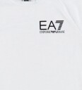 EA7 T skjorte   Hvit m. Svart   EA7   6 år 116   T skjorte