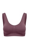 Only Play Onpmira-2 Seam Bra Noos - Burgundy - L