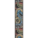 Waves Planet Waves 50js04 50mm Satriani "Snake Mosaic" Strap'