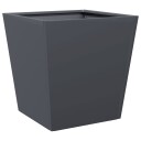  Plantekasse antrasitt 40x40x40 cm stål