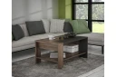 Elhovo Sofabord 90 cm - Brun/Svart
