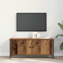  TV skap Gammelt tre 100 x 35 x 45 cm Konstruert tre