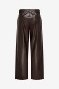 Only   Ballongbukser Onlneli MW Faux Lea Barrel Pant Pnt   Brun