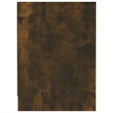 vidaXL TV-benk røkt eik 102x37,5x52,5 cm sponplate