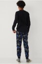 Ellos Collection   Pysjsett i bomullsjersey   Svart