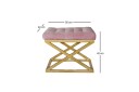 Gillie Sittepuff 40 cm   Gull/Rosa
