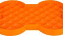 Lickimat Dog Lick Mat Slow Feeder Plate Orange 35X26X3Cm (645.5400)