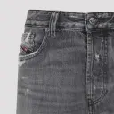 Diesel Dame Jeans Grå W24,