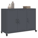  Skjenk antrasitt 100,5x39x72 cm kaldvalset stål 8721102635656