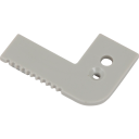 Ansell Lighting endestykke trappekant med hull 26,3x68 mm aluminium