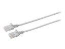 MicroConnect - Nettverkskabel - RJ-45 (hann) til RJ-45 (hann) - 50 cm - 3.6 mm - UTP - CAT 6a - halogenfri, uten hindringer, flertrådet - grå