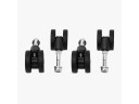 Scicon Silent Twin wheel system sett svart