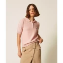 Twinset Dame Topper Rosa S,