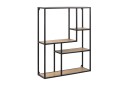 Hasslevik Bokhylle 75 cm   Svart/Brun