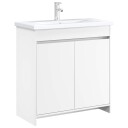  Badskapinet under vask Hvit 78,5 x 37,5 x 81 cm Konstruert tre