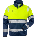 Fristads Softshelljacka 4517 Ssl Klass 1 Varselgul/marinblå L