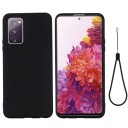 INCOVER Samsung Galaxy S20 FE / S20 FE (5G) Silikondeksel - Svart