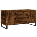  Salongbord røkt eik 102x44,5x50 cm konstruert tre 8721012113206