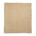 Elodie  Rynket Teppe 120x120 Pure Khaki