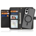 Dux Ducis Samsung Galaxy S25 Edge Lawa lommebokveske i lær med magnetisk deksel   svart
