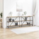  Konsollbord Artisan Eik 200x30x75 cm Ingeniørtre & Stål