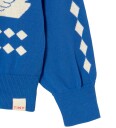Tiny Cottons Cardigan   Strikk   Swans Diamonds   Ultramarin   Tiny Cottons   6 år 116   Cardigan   Blå