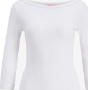 JJXX Jxstar 3/4 Boatneck Top Jrs   BRIGHT WHITE   M
