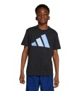 adidas Sportswear J Bl Tee 160 - Black - 128