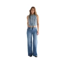 Wrangler Dame Jeans Blå W24 L32,