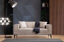 Naoko 3 seter Sofa   Lysebrun
