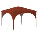 vidaXL Pop up Festtelt 290 x 290 x 245 cm Terrakotta
