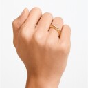 Pilgrim Ivarin Rings 2 In 1 Set Gold Plated   Gold   ONE SIZE