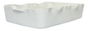Gerbera  Provence gratengform 33x23 cm hvit