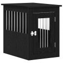 Vidaxl Hundeburmøbler Svart Eik 45X62X59 cm Konstruert Tre