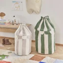 OYOY MINI Saga Kurv Sett Med 2 Green One Size