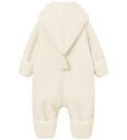 Mini A ture Angora Cream Matadel Teddyfleece Jumpsuit. GRS 18 mdr/86 cm