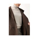 Silvian Heach Dame Frakker Brun XS,