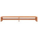  Monitorstativ voksbrun 100x24x13 cm heltre furu