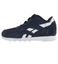 Reebok Classic Sko CL Nylon Navy Semsket Skinn 195 Sko Blå