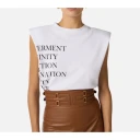 Elisabetta Franchi Dame Topper Hvit S,