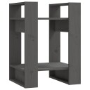 vidaXL Bokhylle/romdeler gr? 41x35x57 cm heltre furu