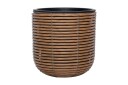Wicker Blomsterkrukke D27xH28 cm Brun  