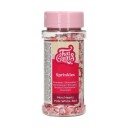 Funcakes Kakestrø Mini Hjerter Rosa/hvit/rød 60g 