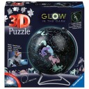 Ravensburger 3D Glow Dark Starglobe 180p 3D Puslespill