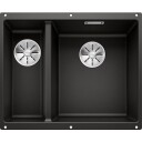 Blanco Subline 340/160-U kjøkkenvask 55,5x46 cm sort