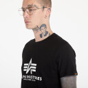 Alpha Industries Basic T Shirt Bl   Black   XL