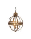 Residential taklampe antikk messing