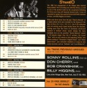 Sonny Rollins Quartet  Complete Live At The Village Gate 1962  CD