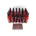 Kegland Eske med 24 stk PET 0.5 l plastflasker med PET korker inkludert