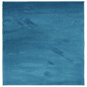  Teppe OVIEDO kort luv turkis 120x120 cm 8721012232006